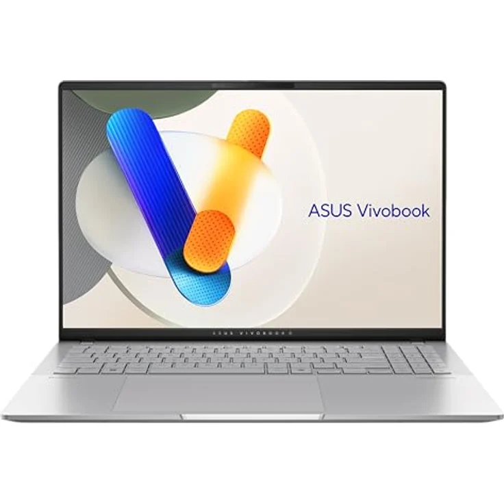 ASUS Vivobook S 16 OLED M5606UA-MX030X | 16" 3K OLED Display | AMD Ryzen 9 8945HS | AMD Radeon | 16 GB RAM | 1 TB SSD | Windows 11 Pro | Cool Silver – Bild 1