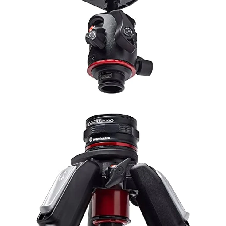 Manfrotto 4 Segment Carbon Stativ Kit, Fotostativ mit Kugelkopf mit Move Quick Release System, Professionelles Fotografie Zubehör Kit, Kamerastativ mit Kamerakopf – Bild 3