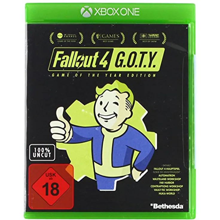 Bethesda Fallout 4 - Game of the Year Edition - [Xbox One], gigantische Welt mit Special-Charaktersystem und brandneuer Grafik- und Licht-Engine