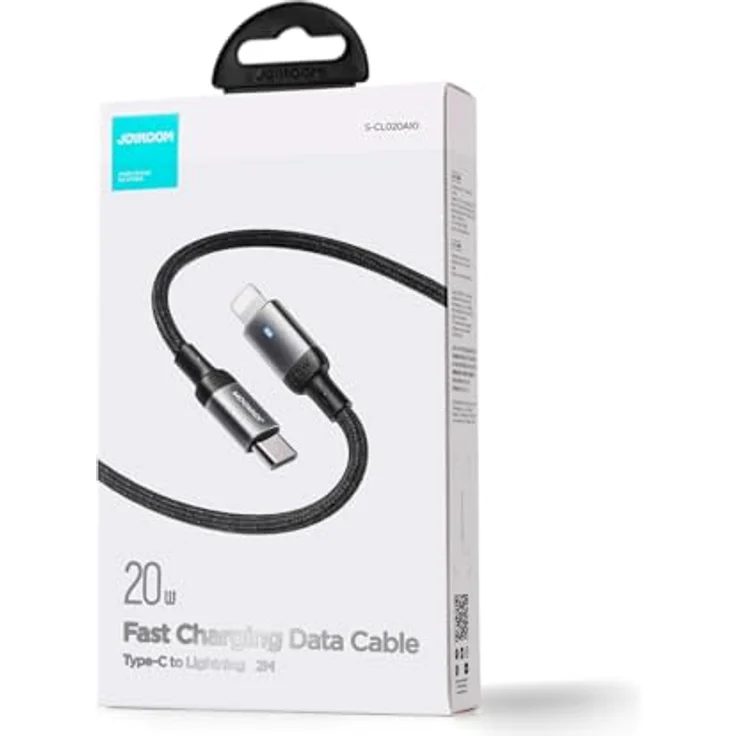 Joyroom S-CL020A10, USB Type-C auf Lightning Kabel, 20W Schnellladung, 1,2 m, Schwarz – Bild 5