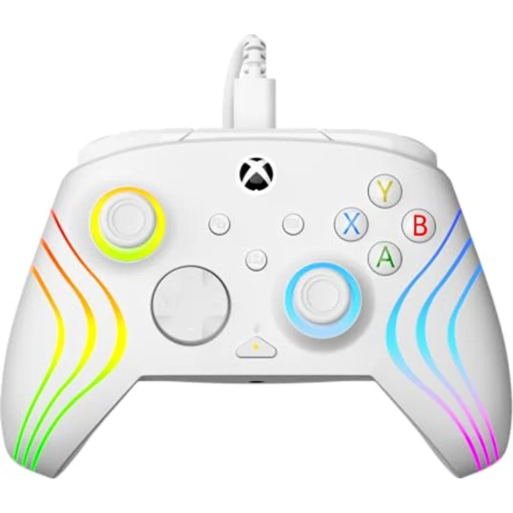 Turtle Beach Afterglow Wave Wired Controller, Gaming Controller mit RGB-Beleuchtung, ergonomischem Design und einstellbaren Hall-Effekt-Abzügen, Weiss – Bild 11