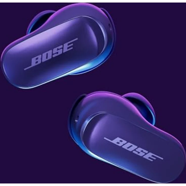 Bose QuietComfort Ultra Bluetooth-Earbuds (2. Gen.), kabellose Noise-Cancelling-Earbuds, bis zu 6 h Akkulaufzeit, IPX4, 360-Grad-Sound, Dunkelviolett - Limited Edition – Bild 2
