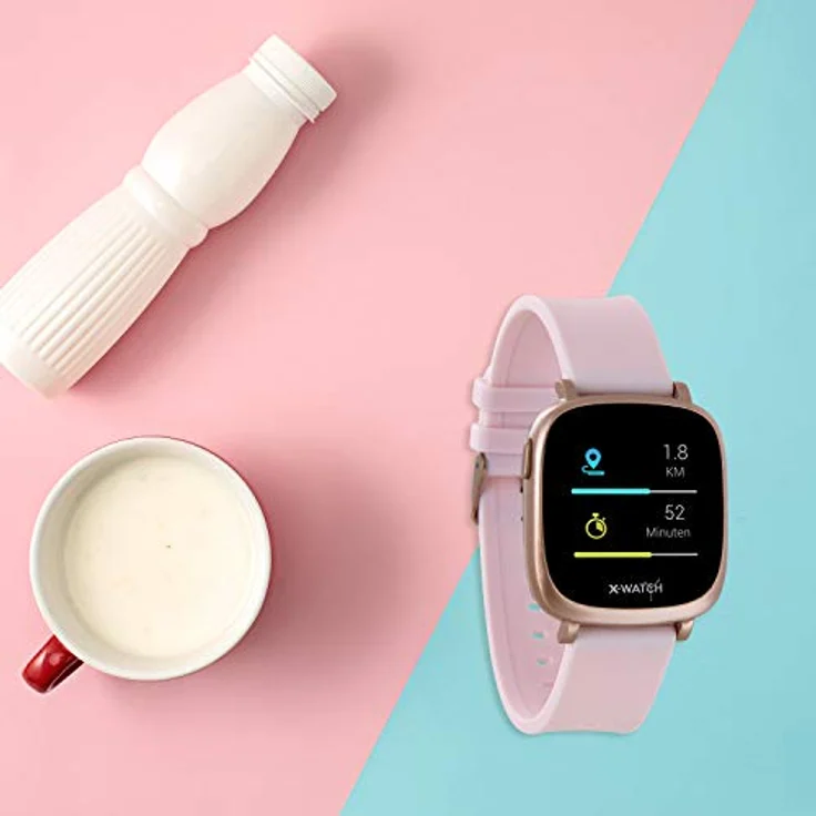 X-WATCH xlyne IVE XW FIT Smartwatch Damen, 40mm, Rosa – Bild 8