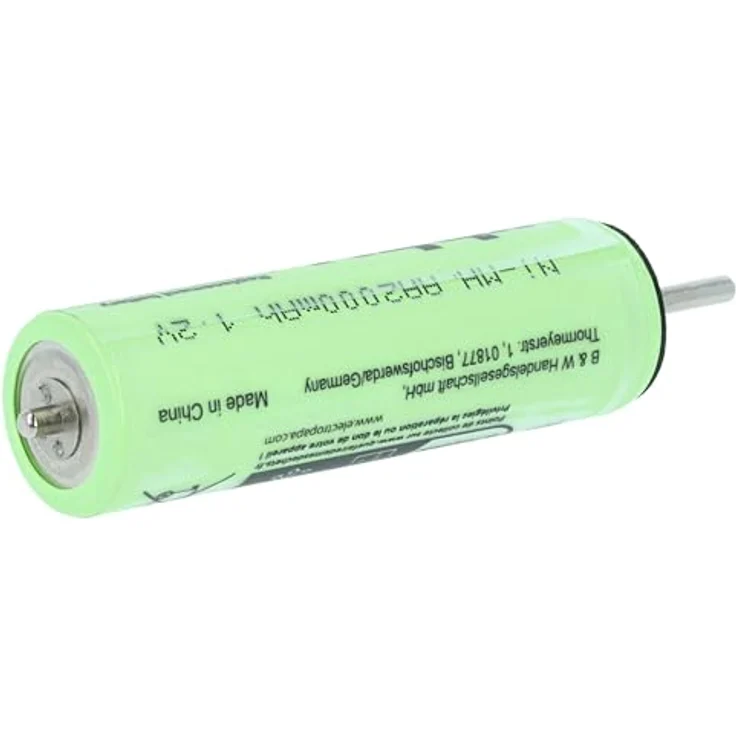 vhbw 2X Akku für Panasonic ES-7035, NiMH Hochleistungsakku mit 2000 mAh und Kurzschlussschutz – Bild 2