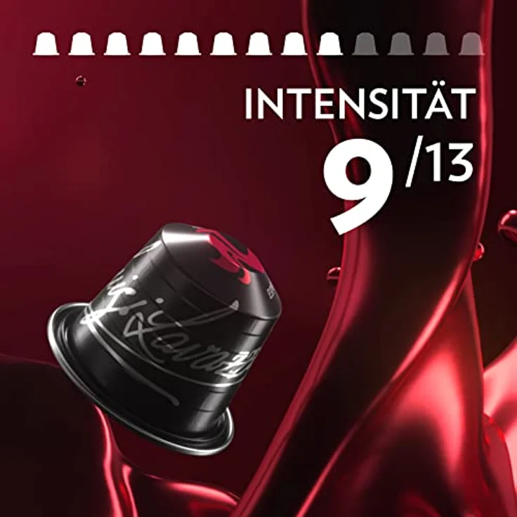 Lavazza Espresso Maestro Classico 10 x 10 Kapseln, medium_roast - Espressomischung mit Noten von geröstetem Getreide und Keksen, Aroma-Safe Technology, höhere Intensität 9/13, mittlere Röstung – Bild 4