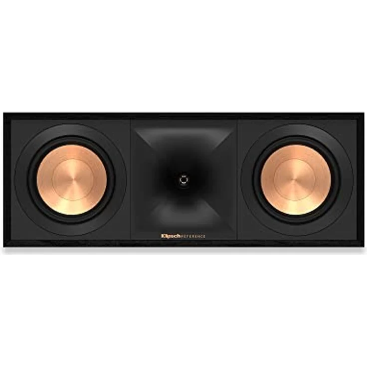 Klipsch R-50C Center-Lautsprecher mit Tractrix Lautsprecherdesign und LTS Hochtöner, schwarz – Bild 2
