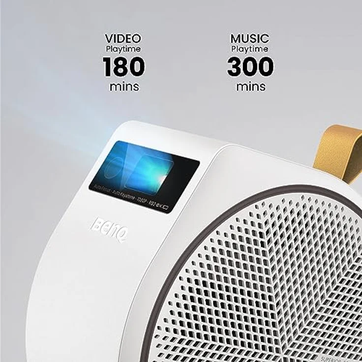 BenQ GV31 | Portabler Full HD Mini Beamer mit Android TV inklusive Netflix App – Bild 5