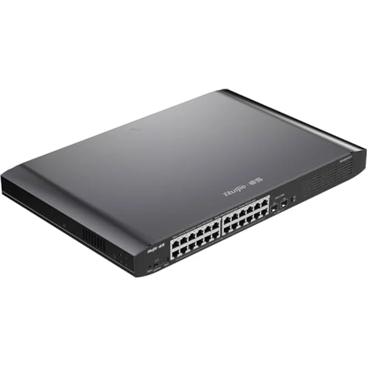 RUIJIE Reyee 26-Port Gigabit Managed PoE Switch, Robustheit, Haltbarkeit, Langlebigkeit – Bild 3