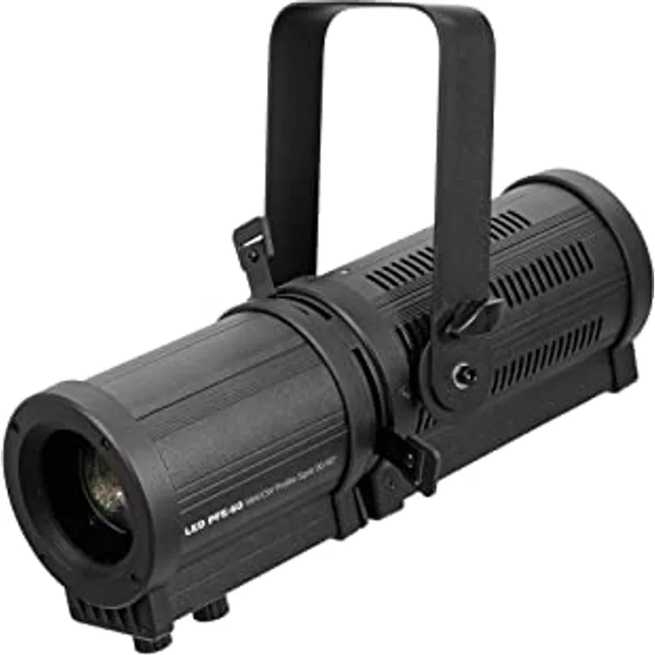 EUROLITE LED PFE-60 WW/CW Profile Spot 20-50° | Profil-Scheinwerfer, 60-W-WW/CW-LED, manueller Zoom, Blendenschieber, CRI>90