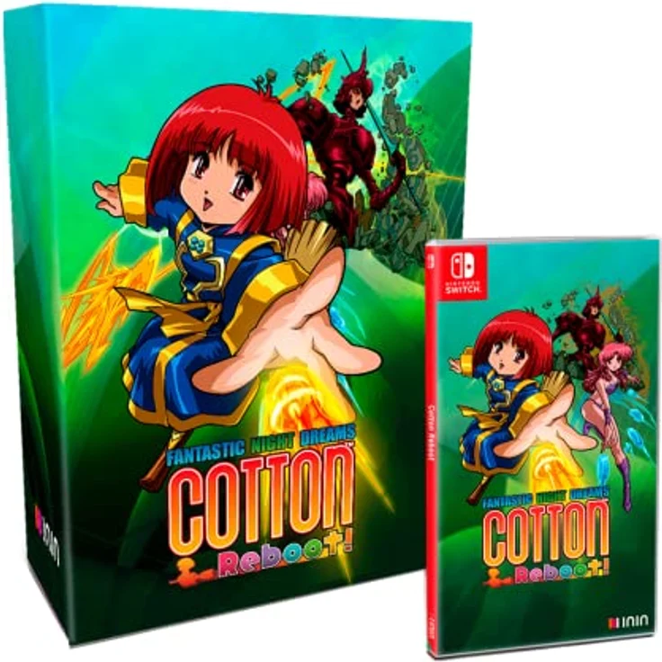 ININ Cotton REBOOT Collector's Edition - Limited, Nintendo Switch Spiel mit HD-Reboot- und Retro-X68000-Modus, 2.000 nummerierte Exemplare weltweit – Bild 1