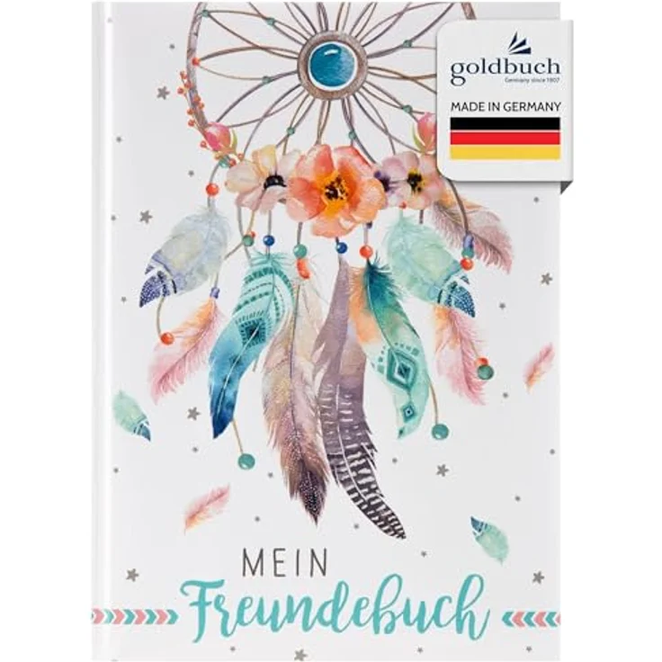 Goldbuch Freundebuch Traumfänger Freundebuch – Bild 2