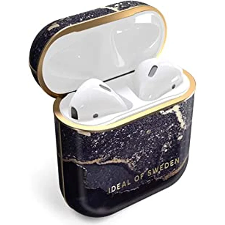 IDEAL OF SWEDEN Airpods Case Gen 1/2 Golden Twilight Marble – Bild 1