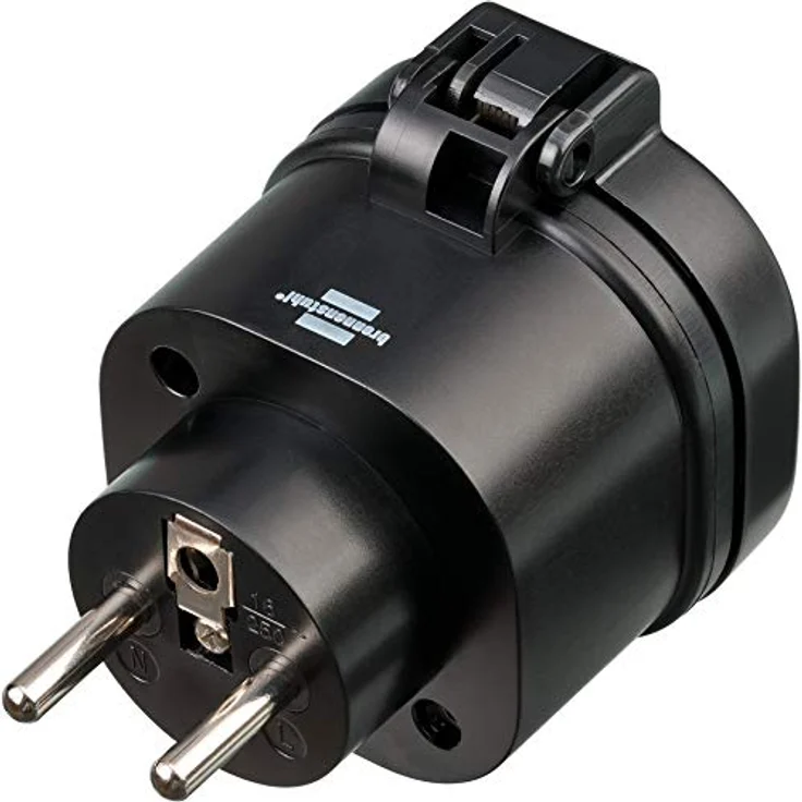 Brennenstuhl Smart Plug XS02, Smarte Steckdose für Aussenbereich mit IP44 Schutz und Sprachsteuerung, 3000 W – Bild 2