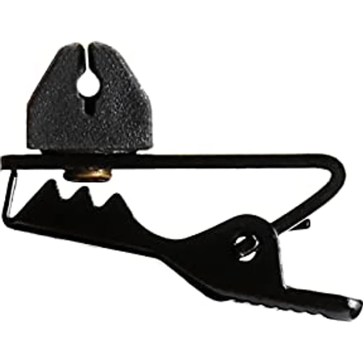 Xvive LV2, Professionelles tragbares Lavalier-Mikrofon mit omnidirektionalem Klang, Verriegelbarem 3,5-mm-TRS-Stecker und Windschutz, Schwarz – Bild 3