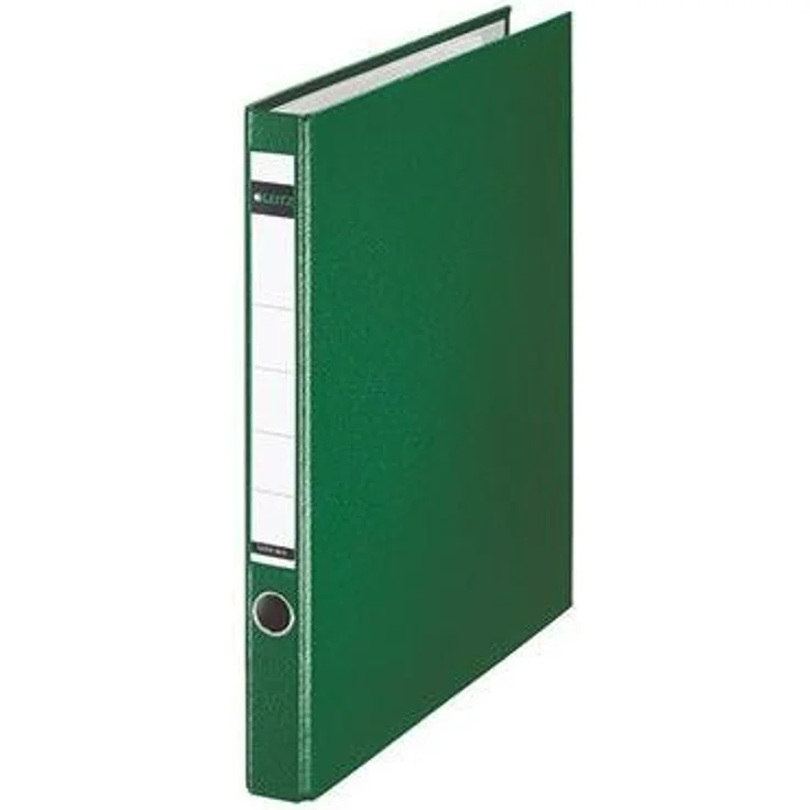 Leitz Aktenordner 35mm DIN A4, Polypropylen außen, Pappe innen, grün – Bild 1