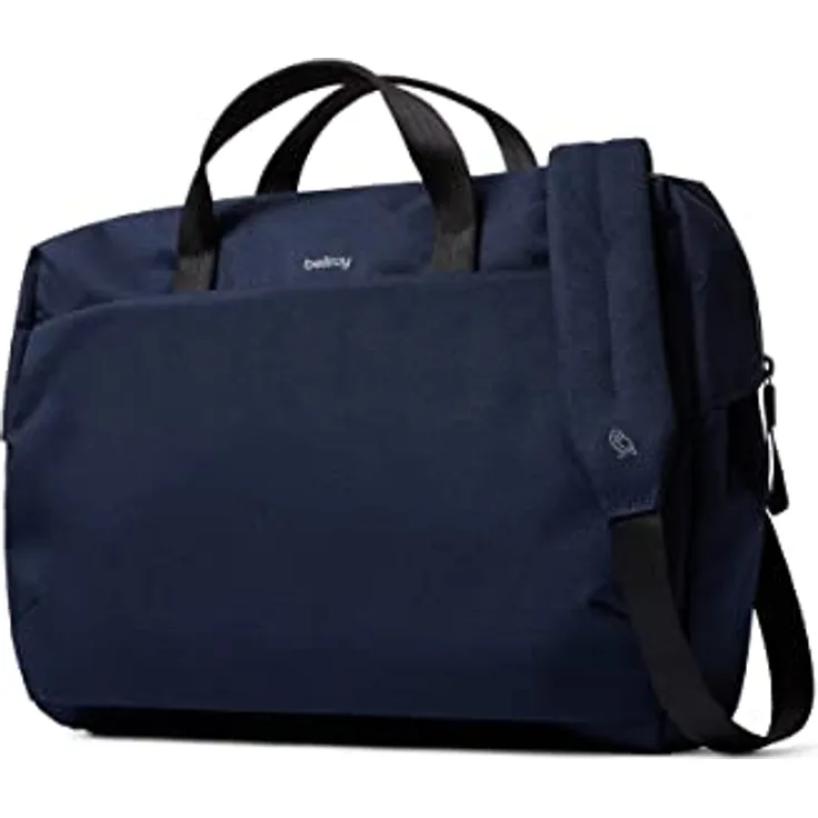 Bellroy Via Laptoptasche 38 cm, navy, aus 100% PET mit kompakten Maßen 38 cm x 7 cm x 32 cm