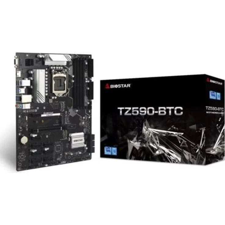 Biostar TZ590-BTC, Mainboard für Intel Core i3/i5/i7 Prozessoren, vielseitig einsetzbar
