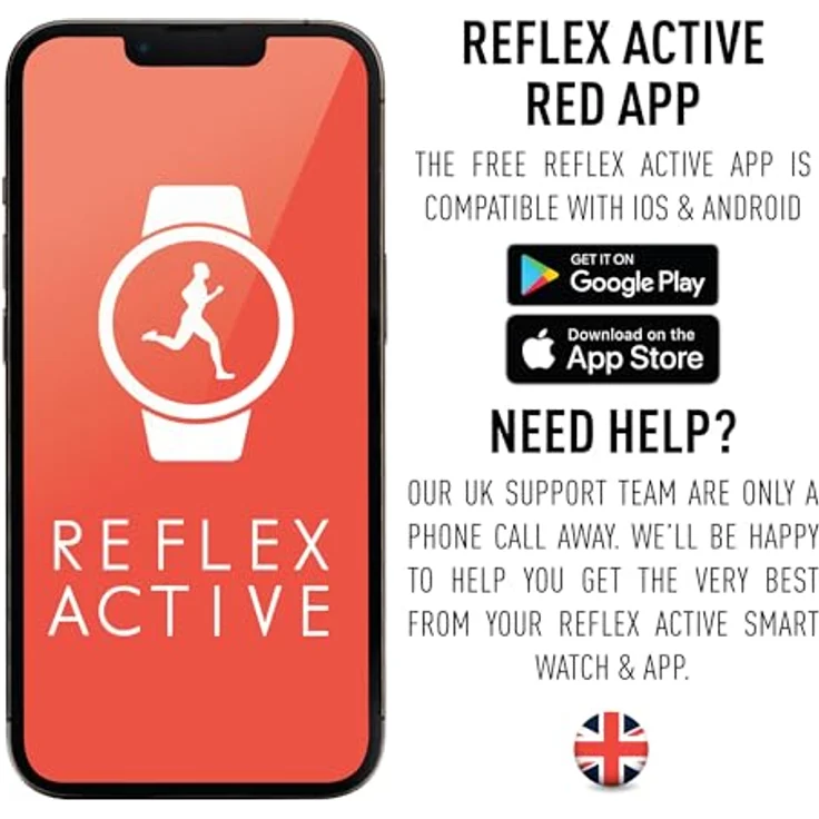 Reflex Active Smart Watch Series 39, Sportliche Smartwatch mit 1,39-Zoll Touchscreen, IP68-Wasserbeständigkeit und bis zu 10 Tagen Akkulaufzeit – Bild 4