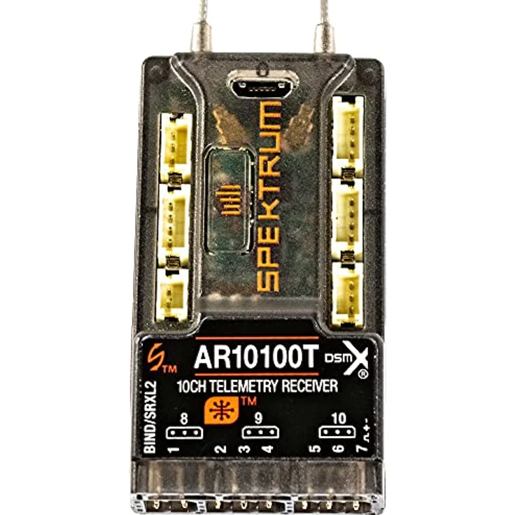 AR10100T DSMX 10-Channel Telemetry Receiver – Bild 4
