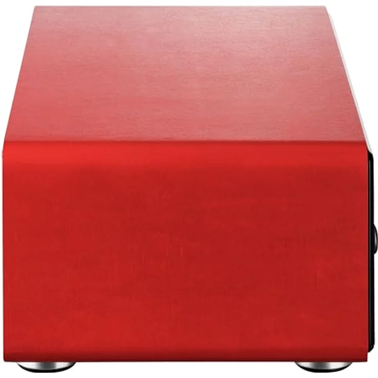 Reflexion HRA19INT DAB- und Internetradio mit CD-Player und Radiowecker (UKW, DAB, DAB+, Bluetooth, AUX-Eingang, Kopfhöreranschluss, Fernbedienung), rot – Bild 6