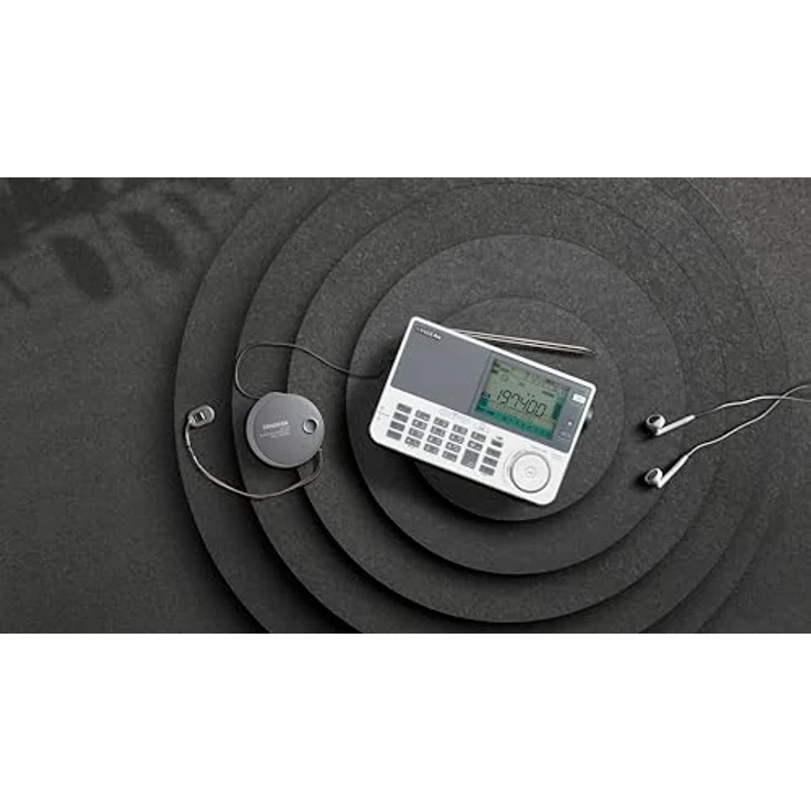 Sangean ATS-909X2 Profi Weltempfänger mit UKW Stereo, weiß weiß – Bild 6
