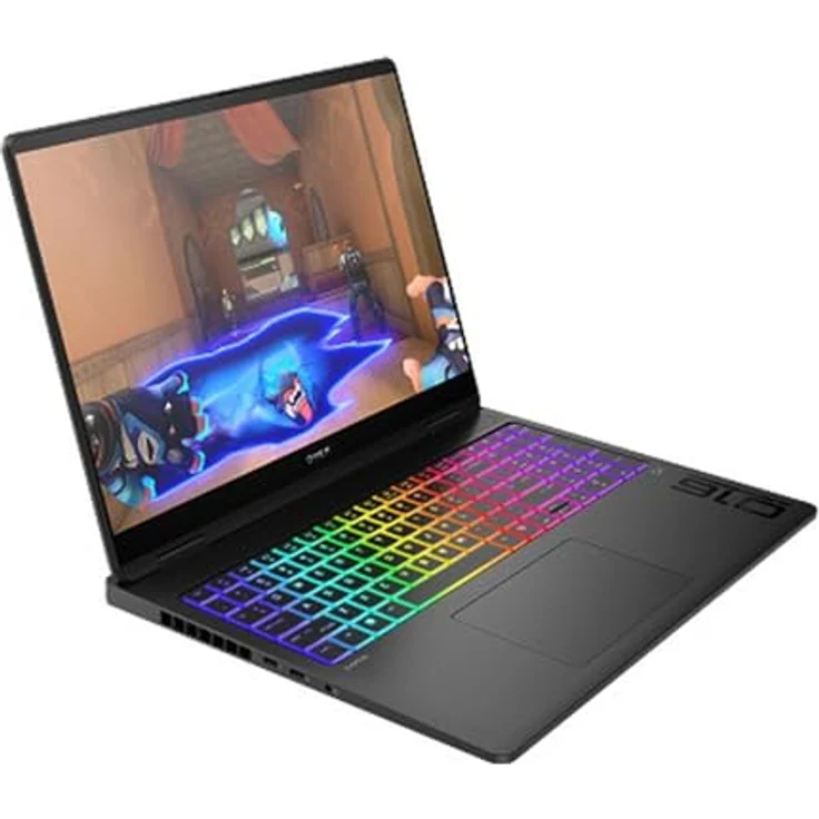 HP Omen MAX 16-ah0196ng, Gaming Laptop mit Intel Core Ultra 9, 16" WQXGA Display, 64 GB RAM, 2 TB SSD, Schwarz – Bild 2
