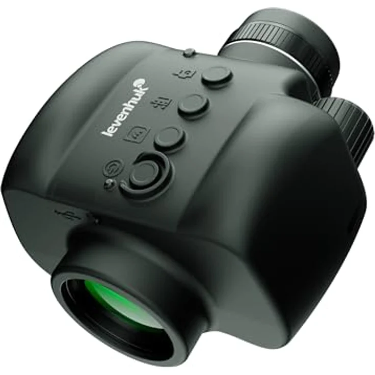 Levenhuk Kelvin Snap ED 8x42 Digital Photomonocular, 8-80x Zoom, 16 MP Fotos, WiFi Live-Übertragung, IP65 spritzwassergeschützt, inkl. 32GB microSD-Karte – Bild 1