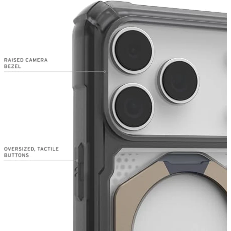 UAG Plasma XTE MagSafe Hülle für Apple iPhone 17 Pro, grauer Schutzcase mit langlebigem Design – Bild 5