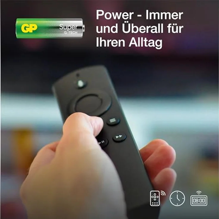 Batterien AA Mignon Super Alkaline Vorratspack 40 Stück [Markenprodukt GP Batteries] – Bild 4