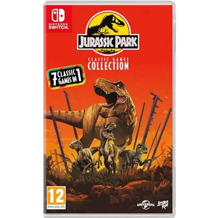 Limited Run Jurassic Park: Classic Games Collection for Nintendo Switch, featuring fan-favorite titles across NES, Game Boy, SNES, and Genesis – Bild 1