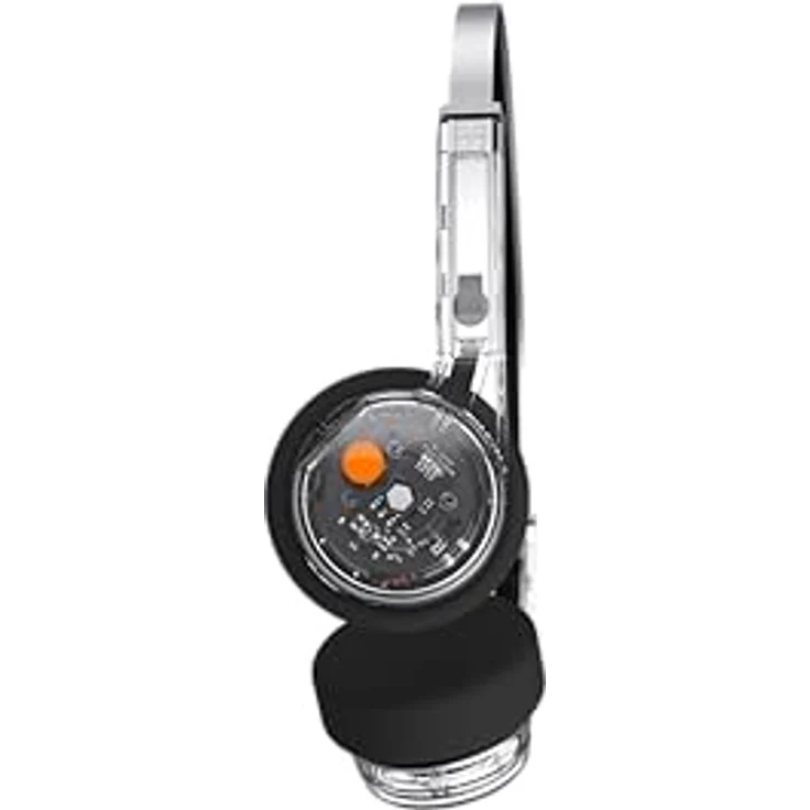 MONDO Freestyle On-Ear Bluetooth Headphones, Transparent – Bild 3
