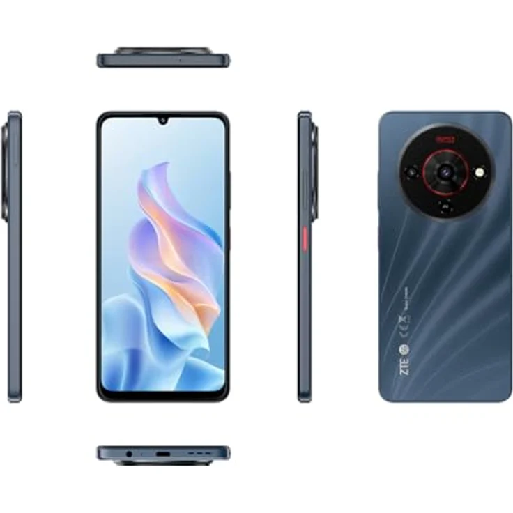 ZTE Blade A76 5G, Smartphone mit 4GB RAM und 128GB Speicher, schwarz – Bild 3