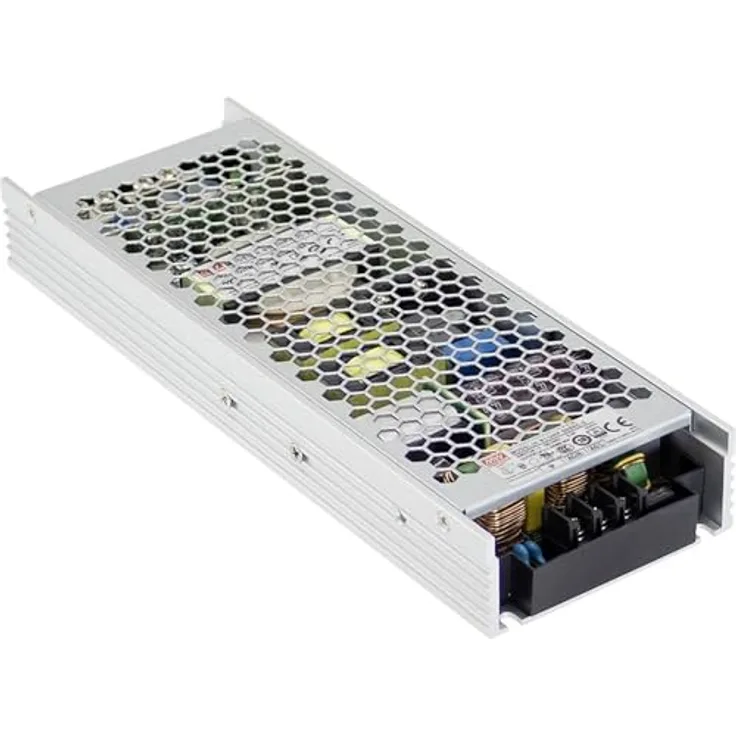 Mean Well UHP-500R-24, 501.6W PFC Switching Netzteil, schlankes Design, 24V/20.9A, lüfterlos