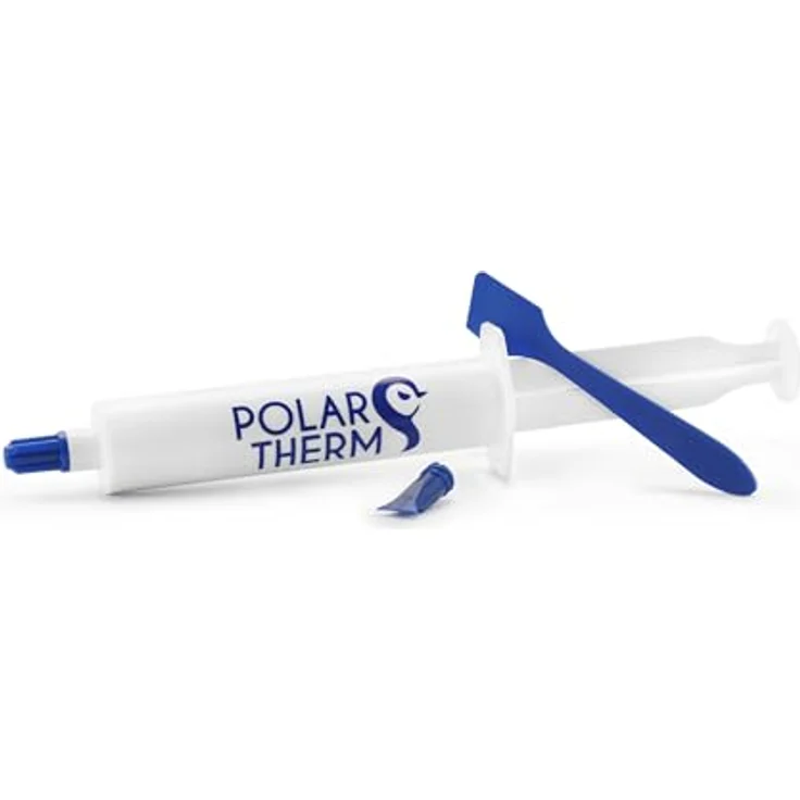Polartherm X-10 Wärmeleitpaste für CPU & GPU, 40 Gramm, hohe Wärmeleitfähigkeit, lange Haltbarkeit, nicht leitend – Bild 1