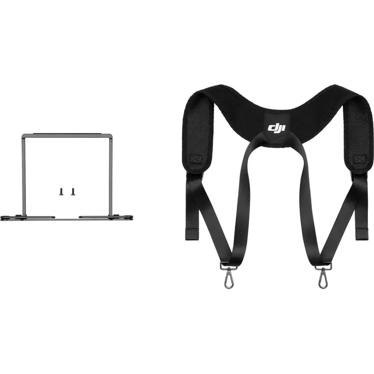 DJI RC Plus Strap and Waist Support Kit, Drohnen Zubehör Set für DJI Inspire 3 und DJI Matrice 30, Schwarz