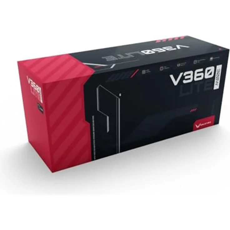 Valkyrie V360 Lite ARGB Black, All-in-One CPU Wasserkühler für AMD und Intel, Schwarz – Bild 5