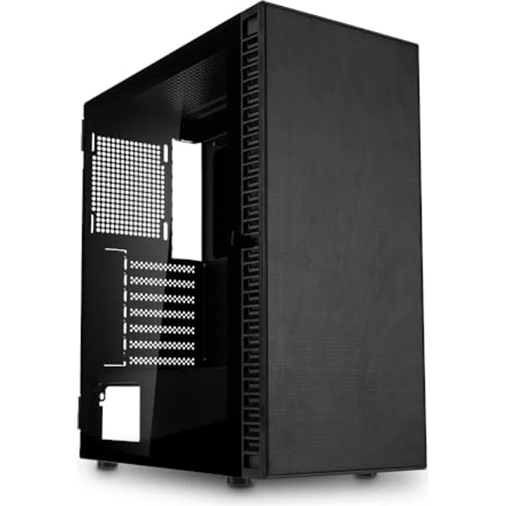 KOLINK Observatory HF Mesh Core Midi-Gehäuse, Hervorragende Belüftung, 330 mm GPU-Freiraum, Schwarz – Bild 1