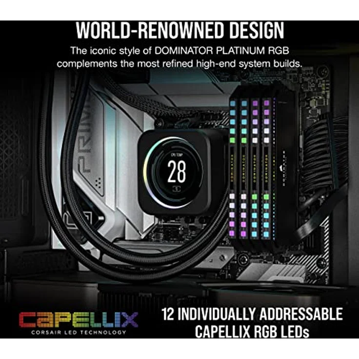 Corsair Dominator Platinum RGB DDR5-6000 C36 DC - 32GB – Bild 4