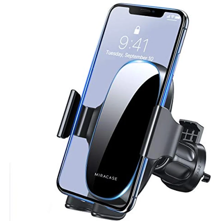 Miracase Ultra-Stable Telefonhalterung für Auto, 360 ° drehbar, kompatibel mit Smartphones 4,0-7,0 Zoll – Bild 1