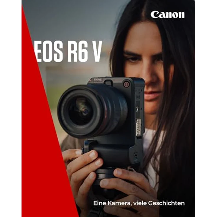 Canon EOS R6 V, Spiegellose Vollformatkamera mit 7K RAW Video, Bildstabilisator & Open Gate Recording für Vlogger, kompakt für Reisen, kompatibel mit RF-Objektiven – Bild 2