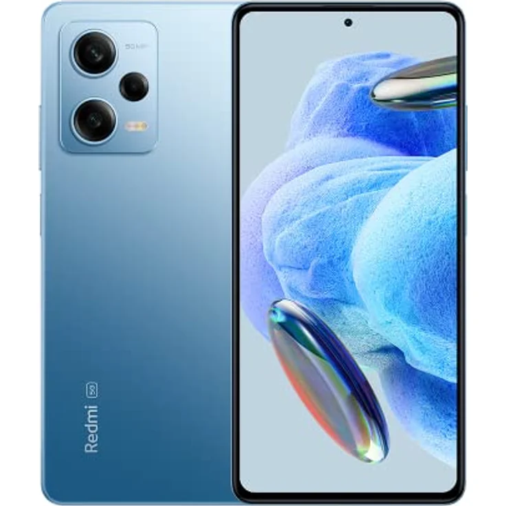 Xiaomi Redmi Note 12 Pro 5G Smartphone, 6+128GB Handy ohne Vertrag, 6,67 Zoll FHD+ Flow AMOLED DotDisplay, 5000mAh, 50MP Kamera, Turbo 67W, Dual SIM – Bild 1