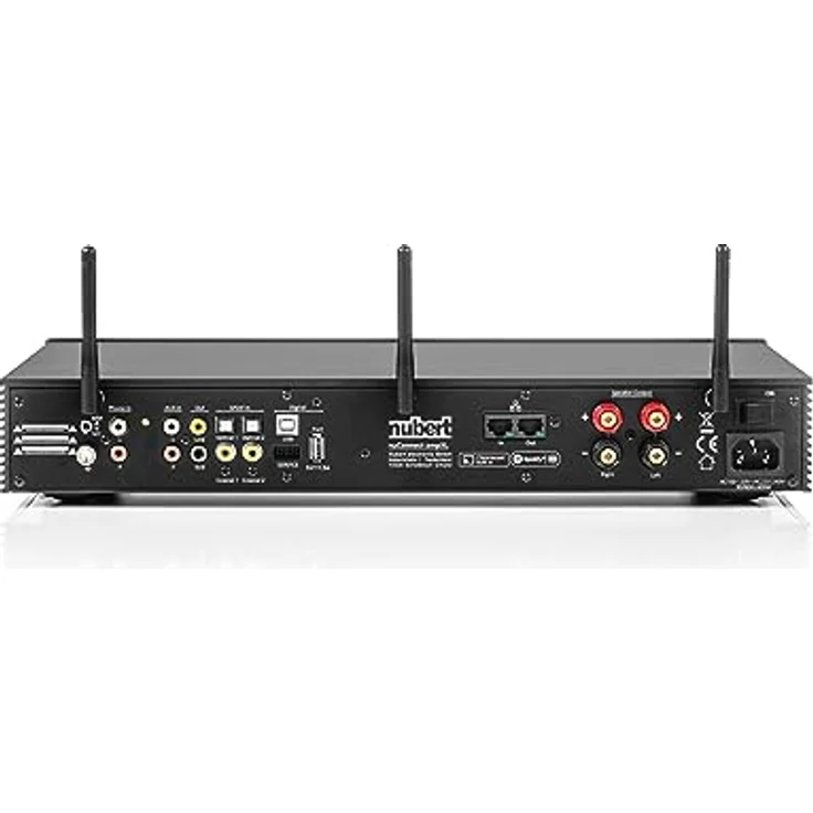Nubert nuConnect ampXL | Schwarzer digitaler Vollverstärker | Wireless Connector für nuPro XS | AirPlay 2, Spotify Connect und Google Chromecast | Stereoverstärker mit 2x 340 W |Verstärker mit USB DAC – Bild 2