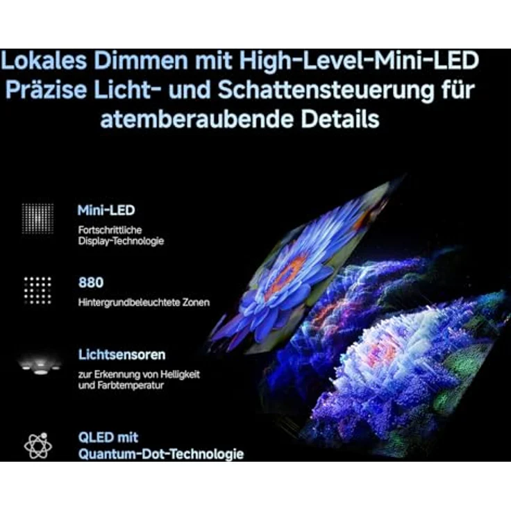 Xiaomi 98 Zoll Mini LED 4K UHD Fernseher TV S 2026, Google TV, 144 Hz Bildwiederholrate – Bild 3