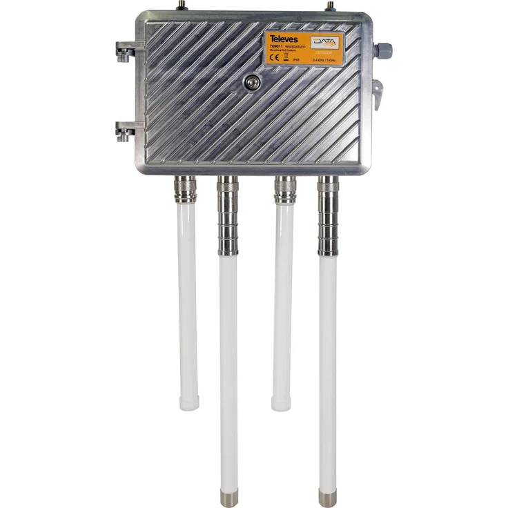 Televes Wavedatapo, Dualband Access Point für Außeninstallationen, IP65, 1,73 Gbps, PoE, WLAN 802.11ac