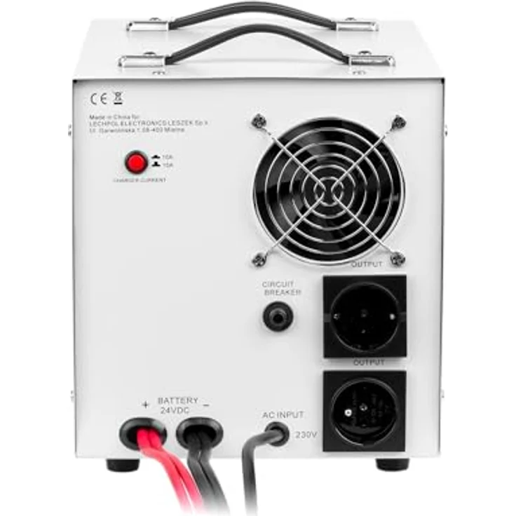 KEMOT PROsinus 2000, 24V/230V USV Notstromversorgung mit 1400W Leistung, reine Sinuswelle, Schutzmechanismen, schnelle Schaltzeit unter 4ms – Bild 3