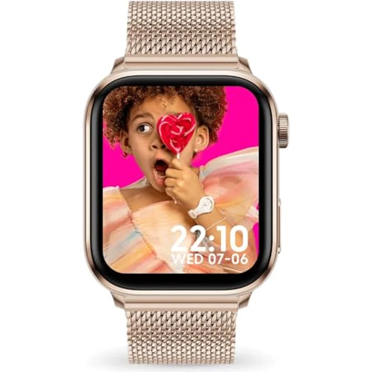 Ice-Watch ICE smart 3.0 Rose gold Milanese 1.78 AMOLED GPS Smartwatch - Damen Connected Watch - IP68 wasserbeständig – Bild 1