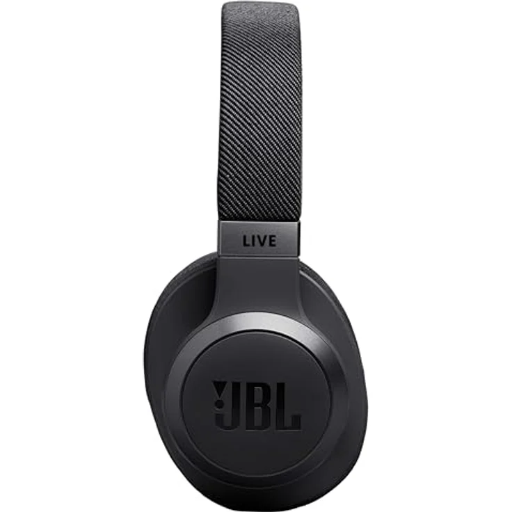 JBL Live 770 NC – Bluetooth Over-Ear-Kopfhörer mit adaptivem Noise-Cancelling – Kabellose Ohrhörer Signature Sound und Sprachassistent – Langer Musikgenuss für bis zu 65 Stunden – Schwarz – Bild 3