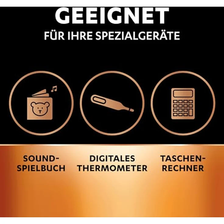 Duracell Specialty LR44 Alkali-Knopfzelle 1,5 V, 2er-Packung (76A-A76-V13GA) – Bild 3