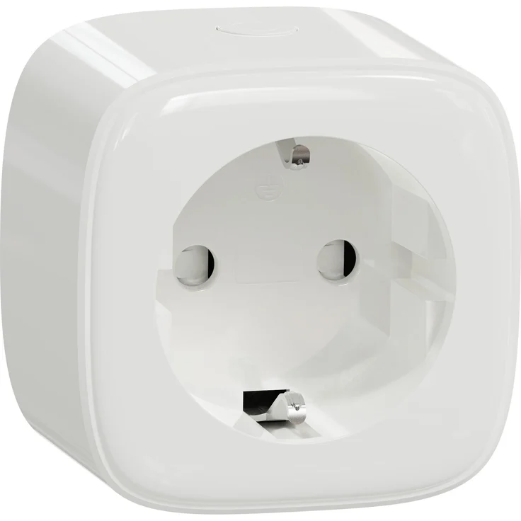 Schneider Electric Wiser Smart Plug CCT711119, Smarte Steckdose mit Energieerfassung und Zigbee 3.0 Kompatibilität