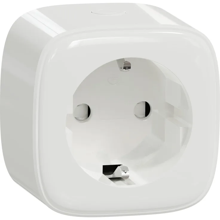 Schneider Electric Wiser Smart Plug CCT711119, Smarte Steckdose mit Energieerfassung und Zigbee 3.0 Kompatibilität